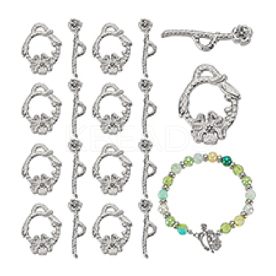 10Pcs 304 Stainless Steel Toggle Clasps STAS-PH0005-79-1