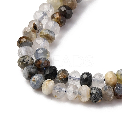 Natural Kyanite/Cyanite/Disthene Beads Strands G-RM2025-D13-E-1