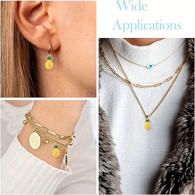 20Pcs Alloy Enamel Pendants ENAM-YW0005-81-1