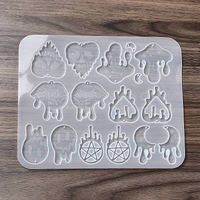 DIY Halloween Theme Pendant Silicone Molds LS-DIY-I102-05-1