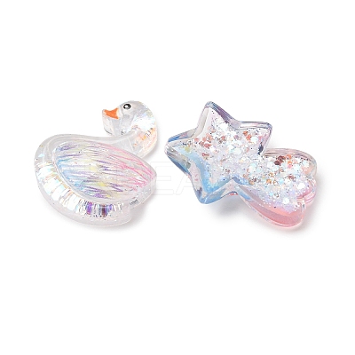 Epoxy Resin Cabochons RE-CBAE980-02-1