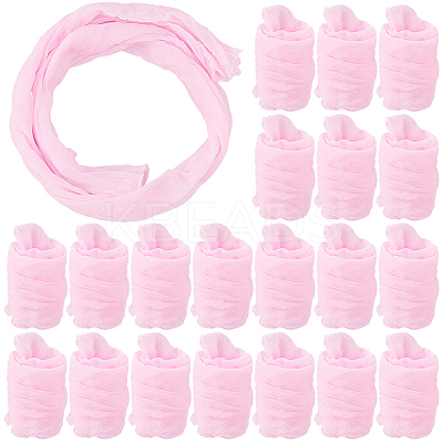 30Pcs Polyester Silk Flower Stockings Material AJEW-CY0002-29D-1