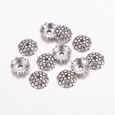 Tibetan Style Bead Caps LF1650Y-NF-1
