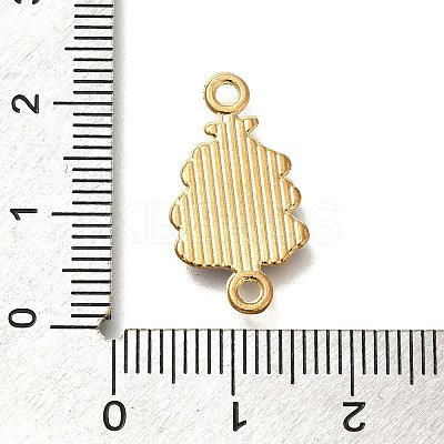 Christmas Alloy Green Enamel Links FIND-I040-02B-1