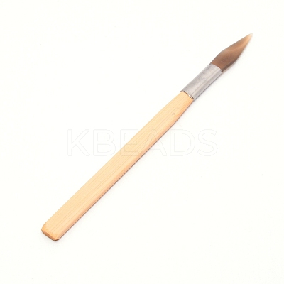 Natural Agate Burnisher Knife TOOL-WH0121-94-1