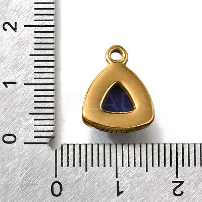 Natural Lapis Lazuli Triangle Charms LS-STAS-D310-02G-03-1