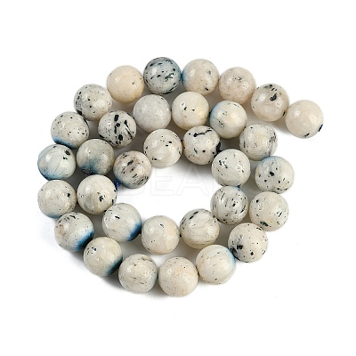 Natural Blue Ice Glacierite Stone Beads Strands G-H062-A04-04-1