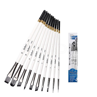 10Pcs Painting Brush PW-WG92E76-01-1