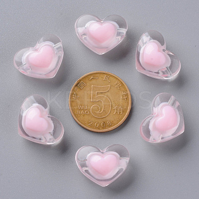 Transparent Acrylic Beads TACR-S152-08A-08-1
