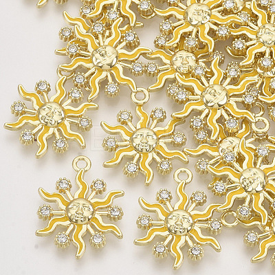 Alloy Enamel Pendants X-ENAM-N051-20A-1