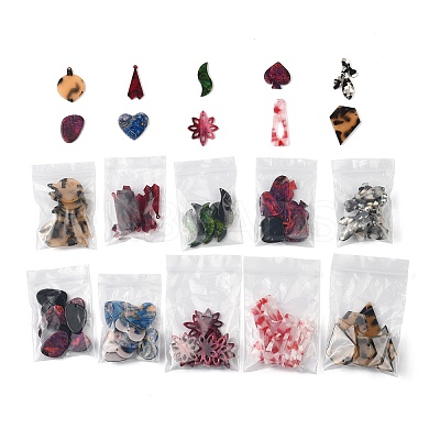 2021 Lucky Bag! Random 5 Styles Cellulose Acetate(Resin) Lucky Bag! DIY-LUCKYBAY-67-1