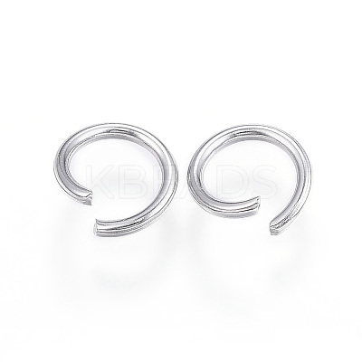 Tarnish Resistant 304 Stainless Steel Open Jump Rings LS-A-STAS-F110-05P-1