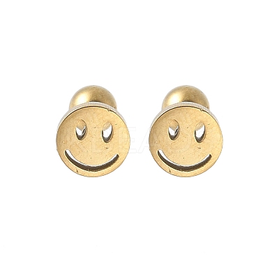 304 Stainless Steel Stud Earrings for Women EJEW-E603-04A-G-1