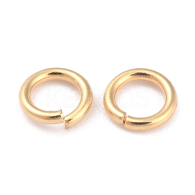 Rack Plating Brass Jump Rings LS-X-KK-O139-18B-G-1