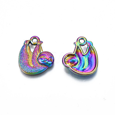 Rainbow Color Alloy Pendants PALLOY-N156-213-1