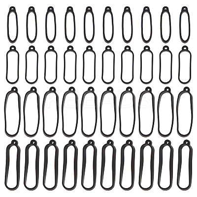 40Pcs 4 Style Anti-Lost Silicone Rings Holder SIL-DR0001-03-1