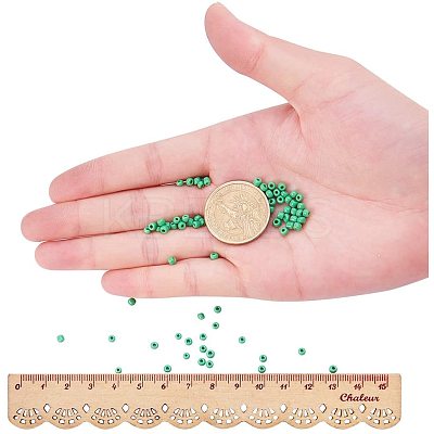 8/0 Round Glass Seed Beads SEED-PH0005-07-1