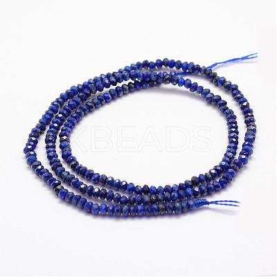Natural Lapis Lazuli Beads Strands G-F460-11-1