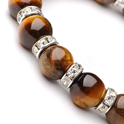 Gemstone Stretch Bracelets BJEW-JB01533-01-1