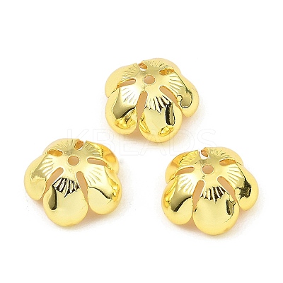 Brass Bead Caps KK-Z030-08G-1