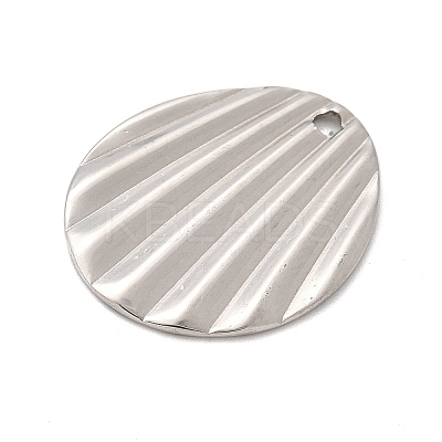 304 Stainless Steel Pendants STAS-F349-05P-01-1