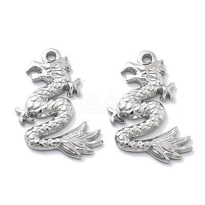 Anti-Tarnish 304 Stainless Steel Pendants STAS-R130-27P-1