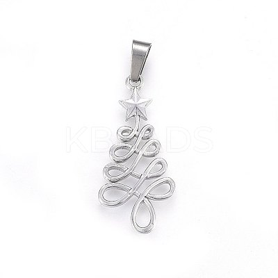 Non-Tarnish 304 Stainless Steel Pendants LS-STAS-P209-45P-1