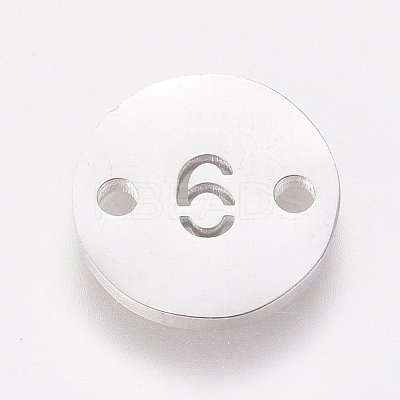 Tarnish Resistant Numbers 304 Stainless Steel Links STAS-M274-035P-6-1