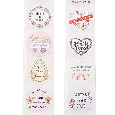 Positive Inspirational Word Paper Stickers DIY-A049-03B-1