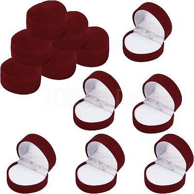 Heart Shape Velvet Ring Boxes VBOX-PH0001-01-1