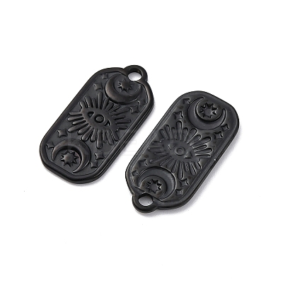 Ion Plating(IP) 304 Stainless Steel Pendants STAS-E182-10B-1