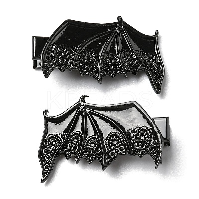 Bat Alloy Alligator Hair Clips PHAR-G008-01EB-1