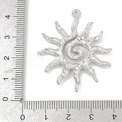 304 Stainless Steel Pendants STAS-D366-01C-P-1