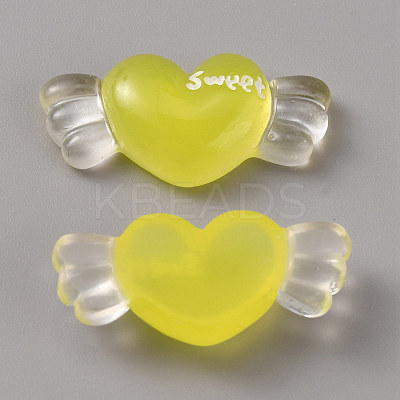 Transparent Resin Cabochons RESI-WH0035-04A-1