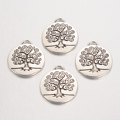 Tibetan Style Alloy Enamel Pendants Setting TIBEP-3395-AS-NR-1