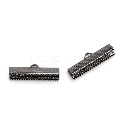 Iron Ribbon Crimp Ends X-E182Y-B-1