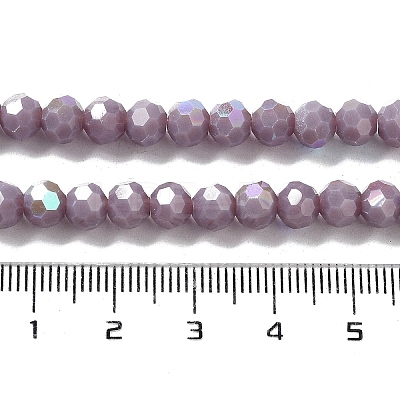 Opaque Glass Beads Strands EGLA-A035-P6mm-L11-1