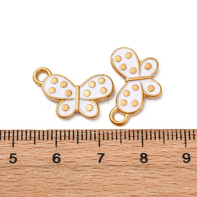 304 Stainless Steel Enamel Penadnts STAS-Q363-02D-G-1