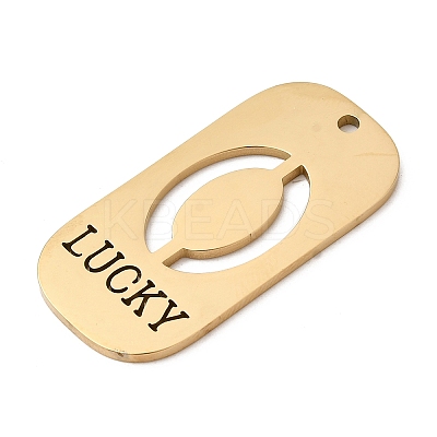 304 Stainless Steel Pendants STAS-D200-02A-G-1