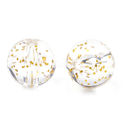Transparent Acrylic Beads MACR-S361-02B-10mm-1