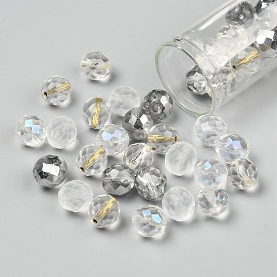 Fire-Polished Czech Glass Beads LAMP-O017-151-WM10-1