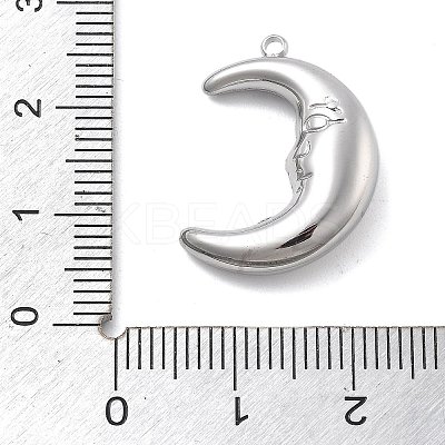 304 Stainless Steel Pendants STAS-Z121-06P-1