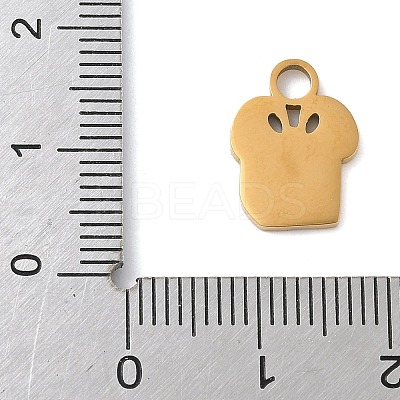 Christmas Themes 304 Stainless Steel Enamel Charms LS-STAS-K312-04G-G-1