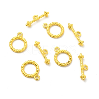 Rack Plating Alloy Toggle Clasps FIND-I034-26MG-1