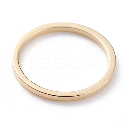 Brass Linking Rings KK-Y003-03F-G-1