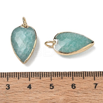 Natural Amazonite Pendants G-G012-13G-09-1