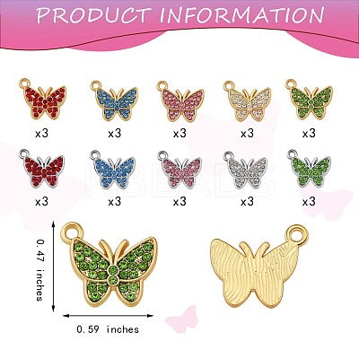 30Pcs Alloy Pendants JX248A-1