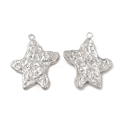 Non-Tarnish 304 Stainless Steel Pendants STAS-A070-37P-1