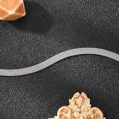 Tarnish Resistant Stainless Steel Network Chains/Mesh Bracelets Bracelets BJEW-I274-13S-1