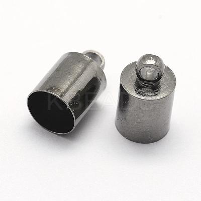 Brass Cord Ends KK-D219-10x5-B-1